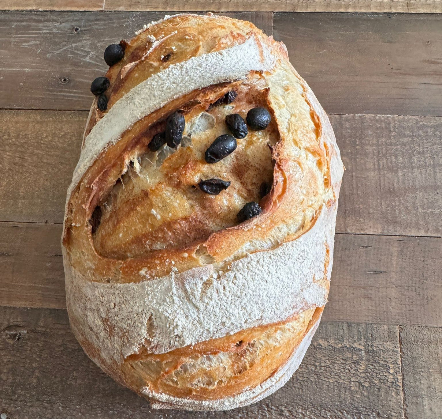 Sourdough Cinnamon Raisin Bread