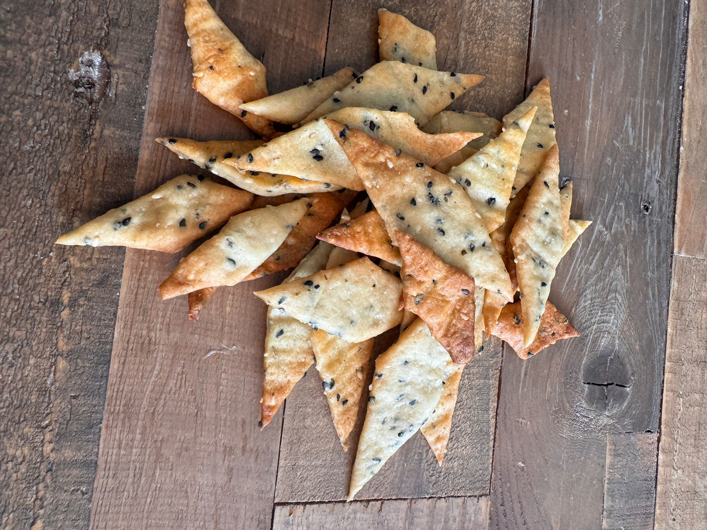 Sourdough Crackers