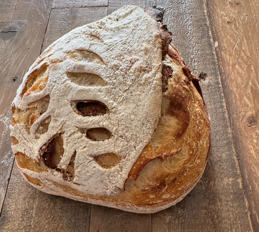 Sourdough with Almonds and Cinnamon Bread