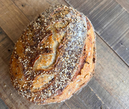 Seeded Sourdough Bread